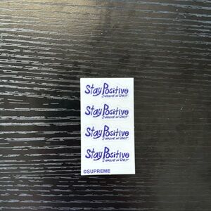 FW20 Supreme Stay Positive Sticker